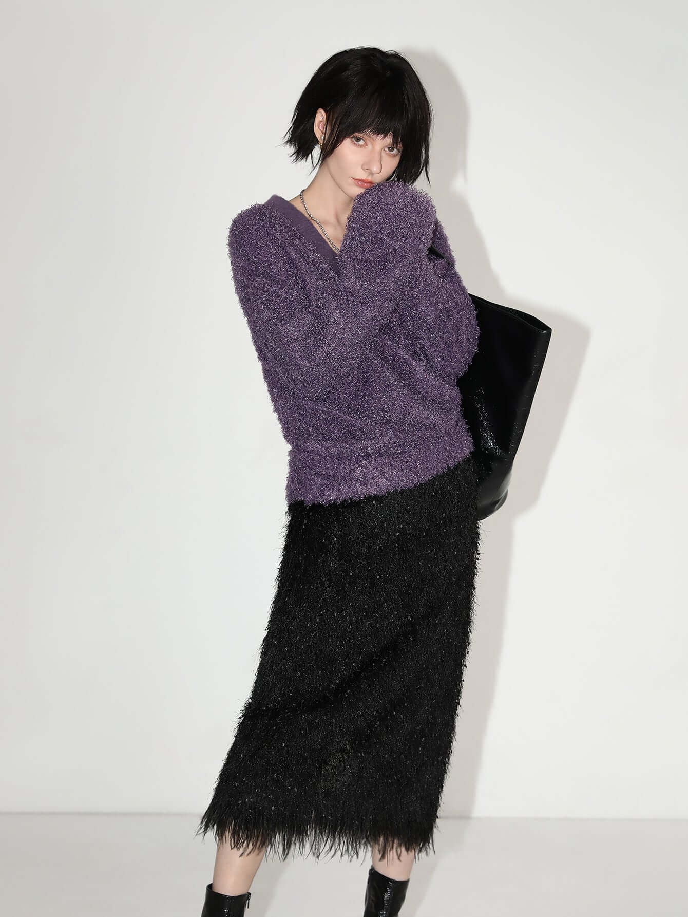 soft warm purple swearter all purple 3