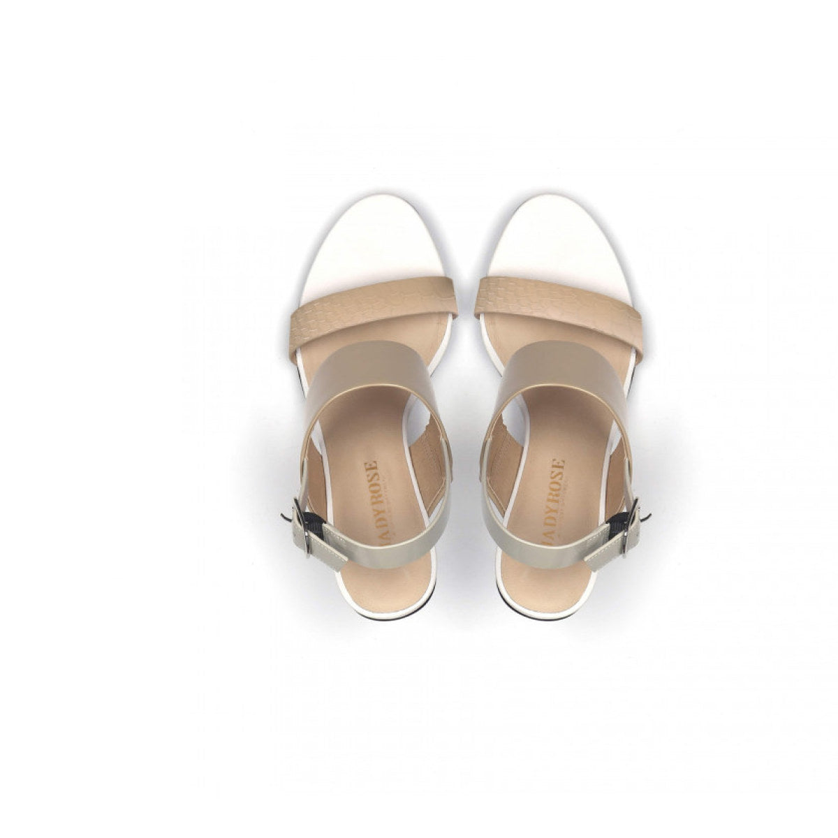 solid multi strap slingback wedge sandals all apricot 6