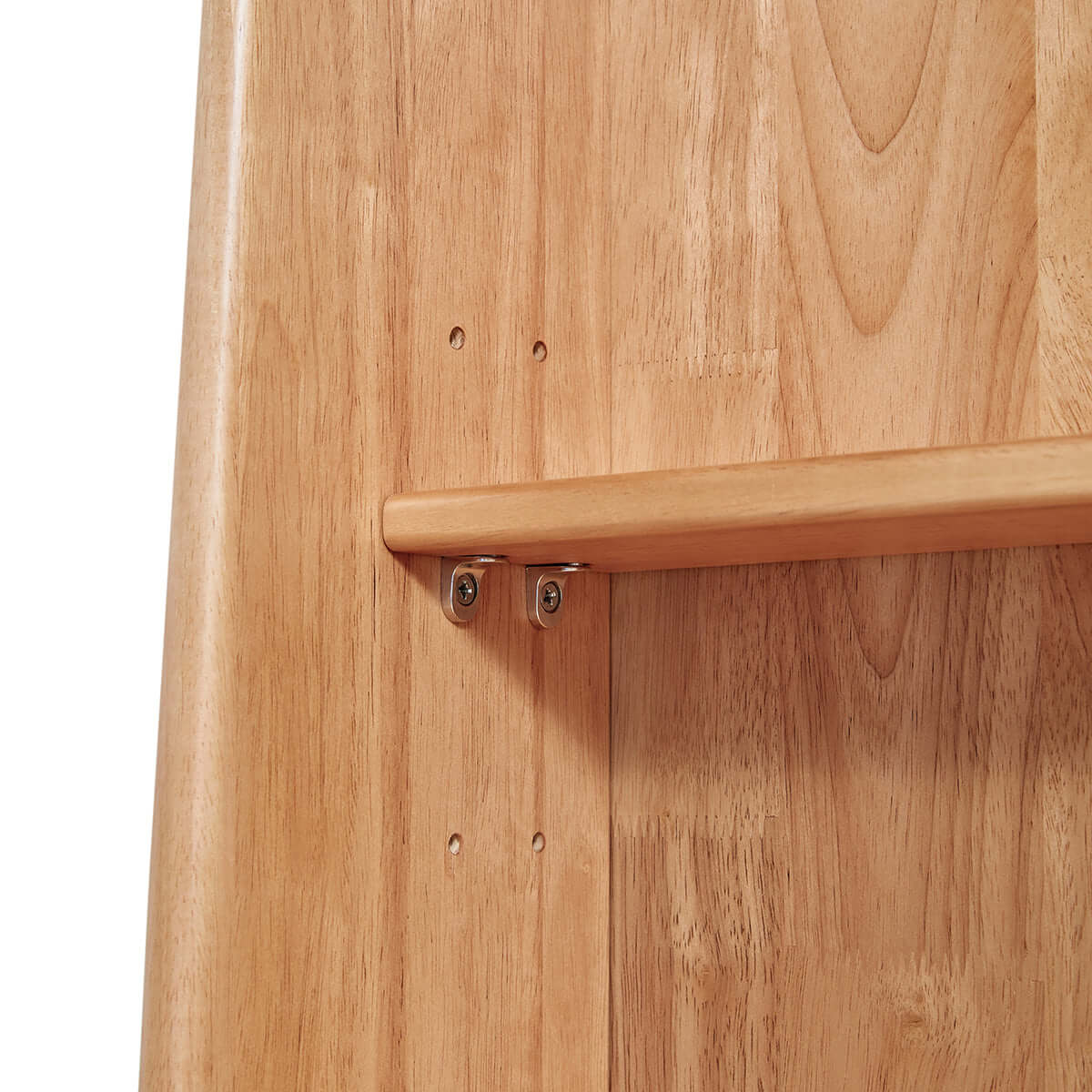 solid wood dressing table with white stool set all natural 15