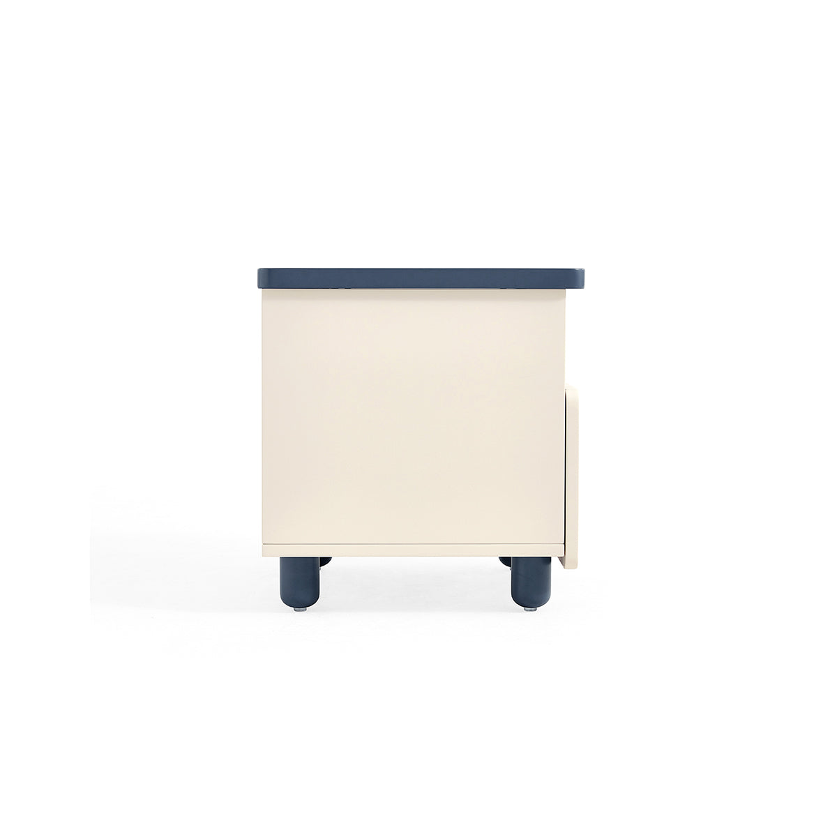 space boy navy and white bedside table all 7