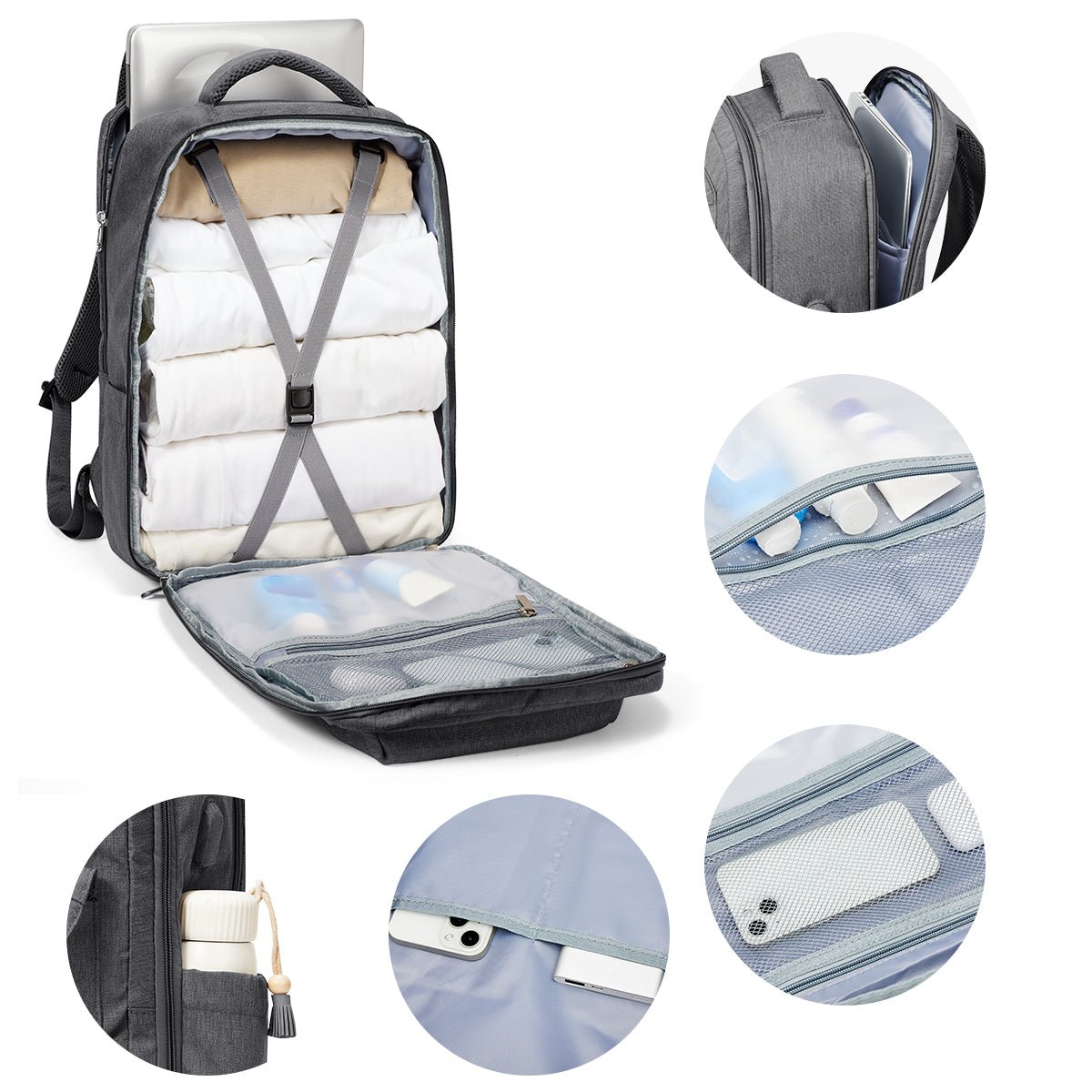 Spacious Travel Backpack - 0cm