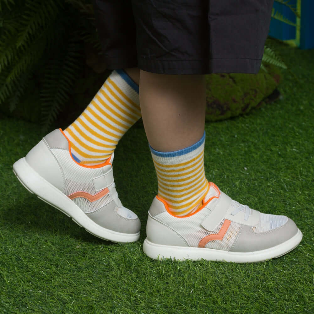 spencer non slip kids sneakers all grey 6