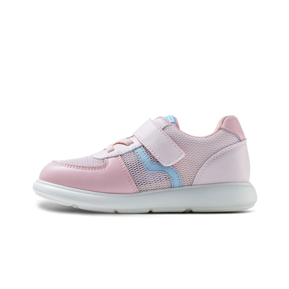 spencer non slip kids sneakers all pink 1