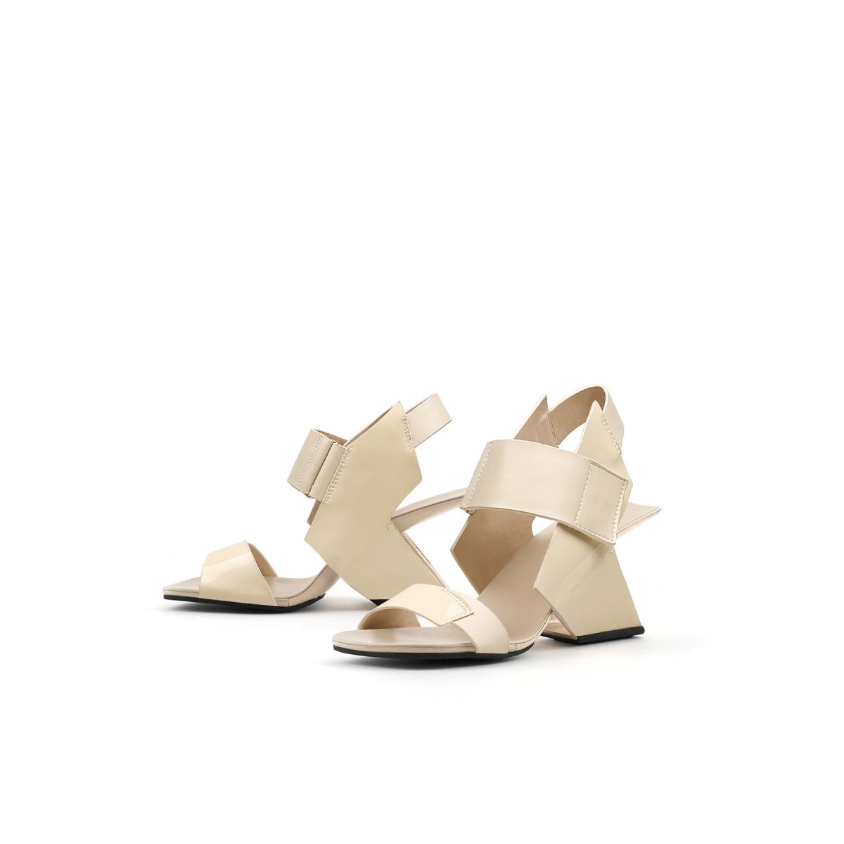 splice structural ankle strap mules all apricot 6