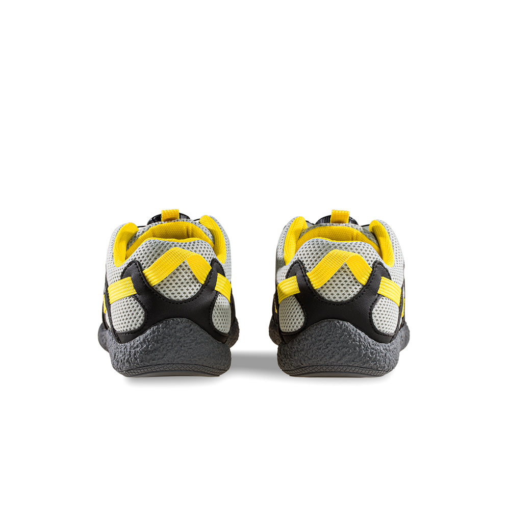 sporty kids outdoor non slip breathable soft sole walking shoes all black 3