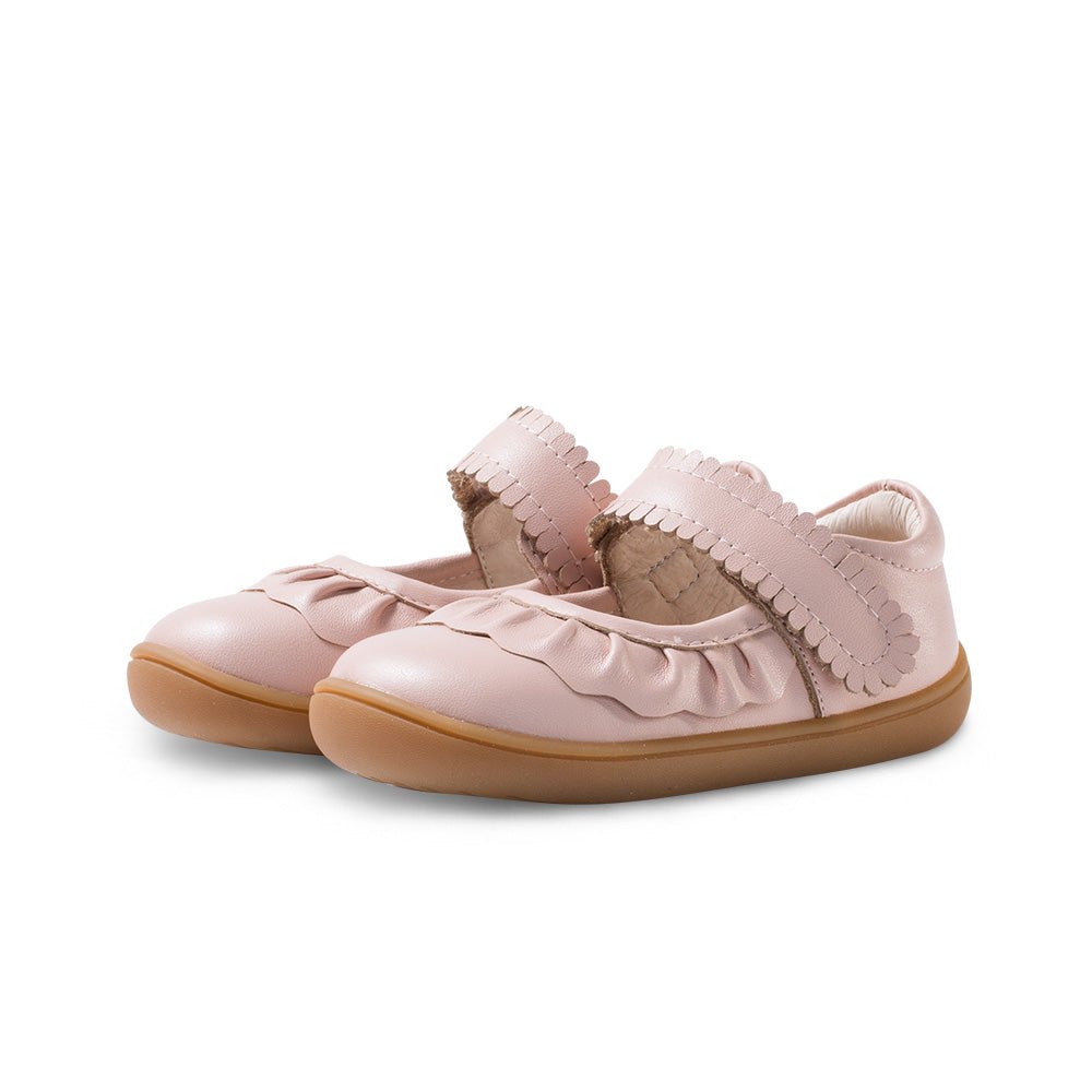 spring floral comfortable pre walker mary jane shoes all pink 3