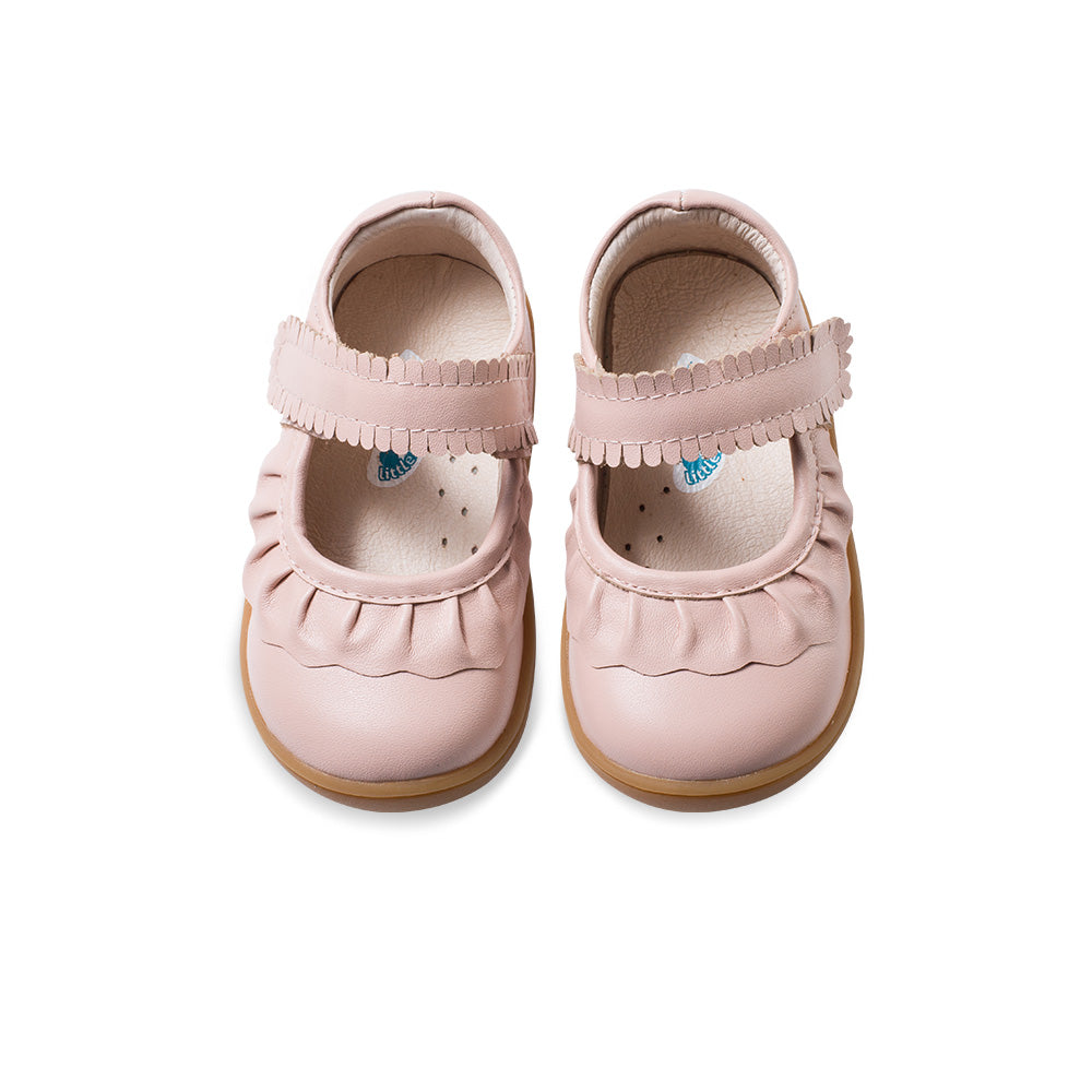 spring floral comfortable pre walker mary jane shoes all pink 5