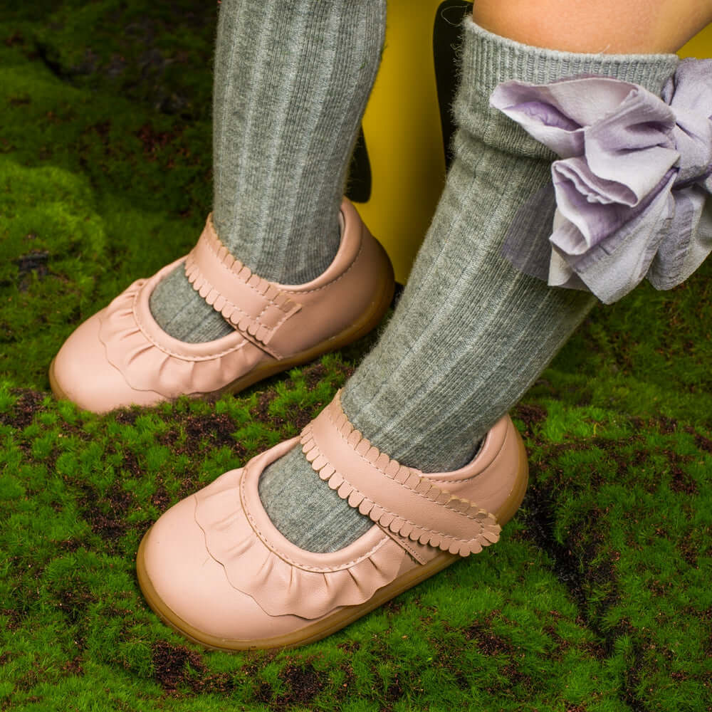 spring floral comfortable pre walker mary jane shoes all pink 6