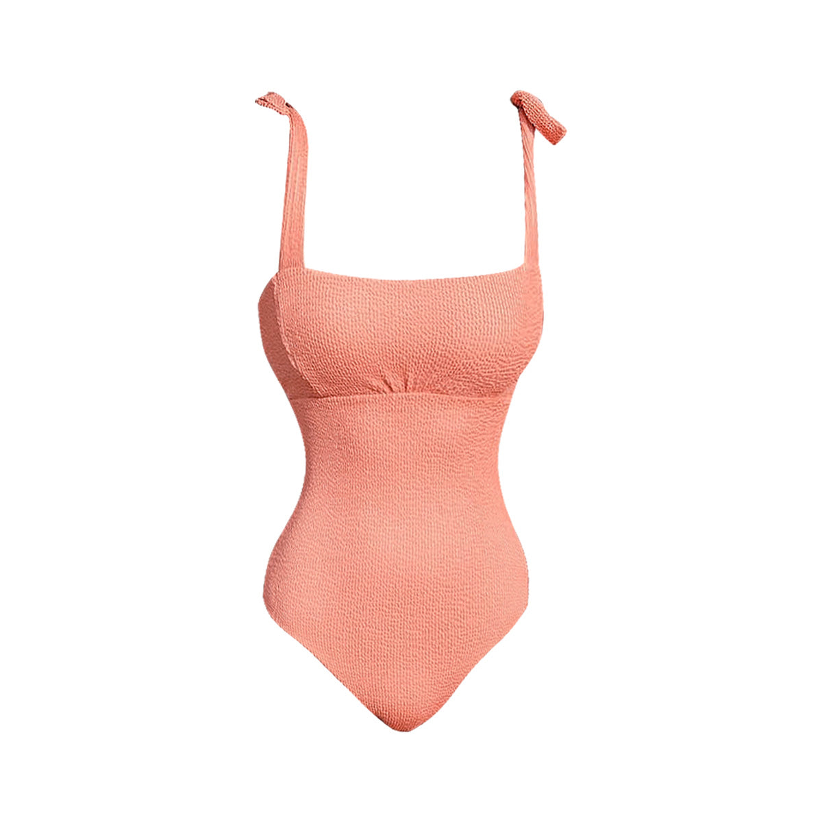 square neckline swimsuit coral all coral 4