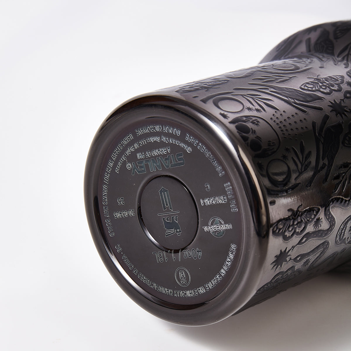 Stanley HALLOWEEN Quencher H2.0 FlowState Tumbler Deadly Damask