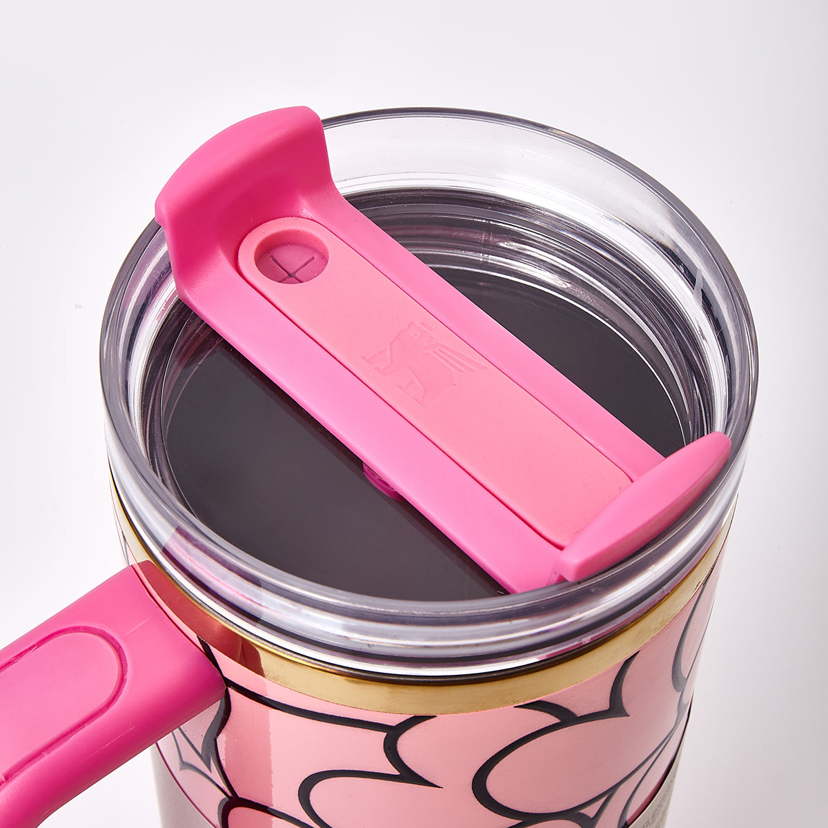 Stanley x Hello Kitty Sweet Hearts Glitter Quencher H2.0 FlowState Tumbler 40oz – Limited Edition