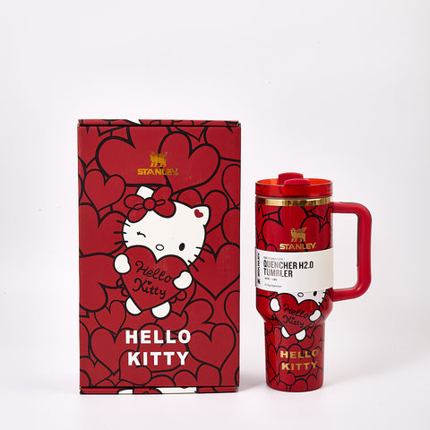 Stanley x Hello Kitty Sweet Hearts Glitter Tumbler [Limited Edition]