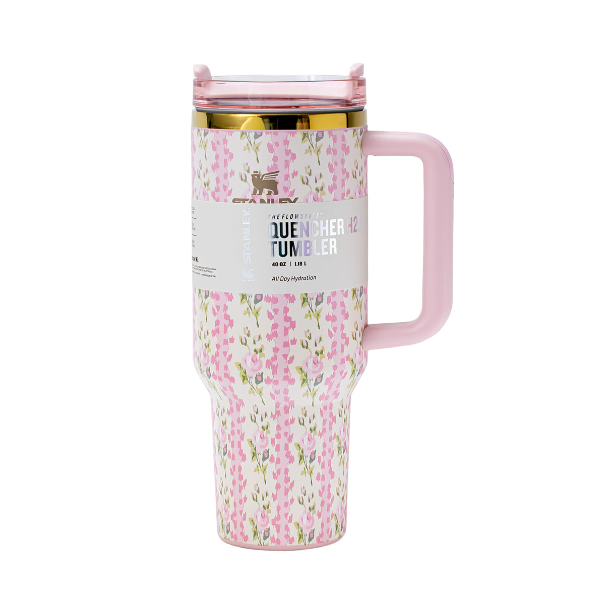 Stanley x LoveShackFancy Blooming Heirloom Quencher H2.0 FlowState Tumbler 40oz