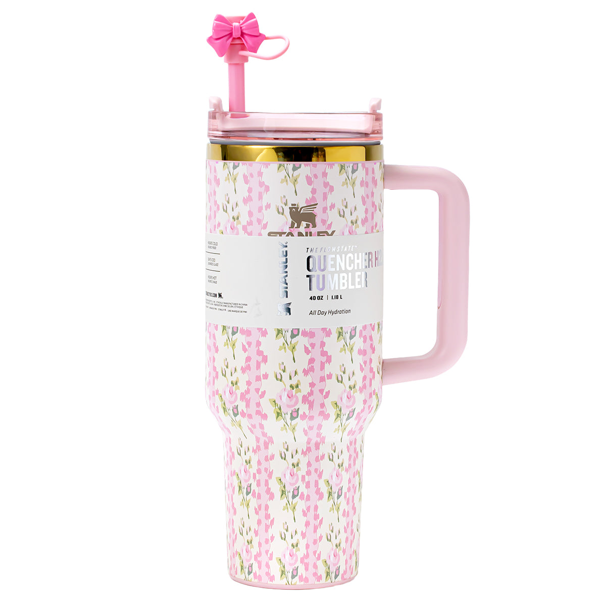 Stanley x LoveShackFancy Blooming Heirloom Quencher H2.0 FlowState Tumbler 40oz