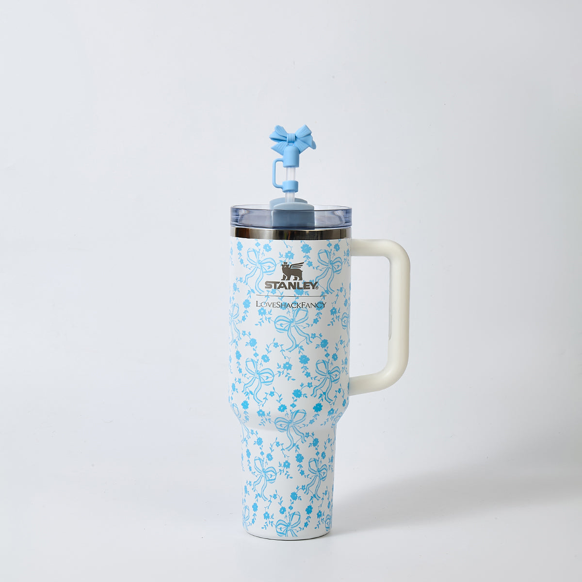 Stanley x LoveShackFancy Bow Blossom Quencher H2.0 FlowState Tumbler 40oz – Limited Edition