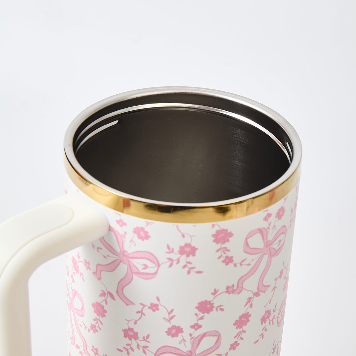 Stanley x LoveShackFancy Bow Blossom Quencher H2.0 FlowState Tumbler 40oz – Limited Edition