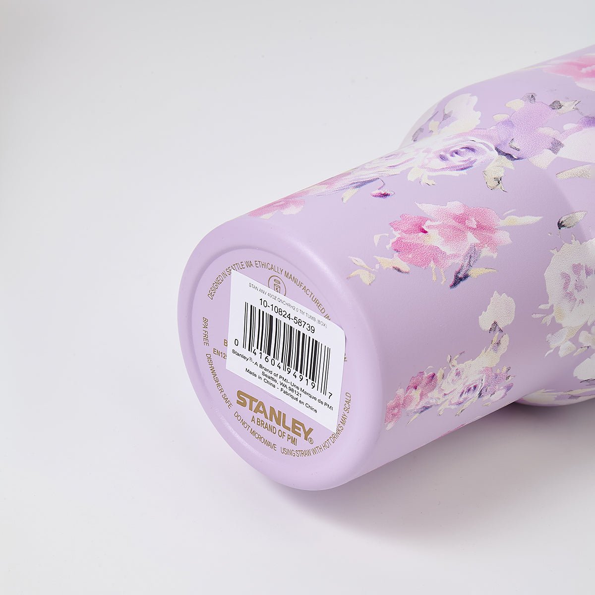 Stanley x LoveShackFancy Floral Lavender Quencher H2.0 FlowState Tumbler 40oz – Limited Edition Lavender Blossom Bow Tumbler