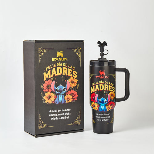 Stanley x Stitch Feliz Día de las Madres 40oz Quencher H2.0 Tumbler – Mother’s Day Limited Edition