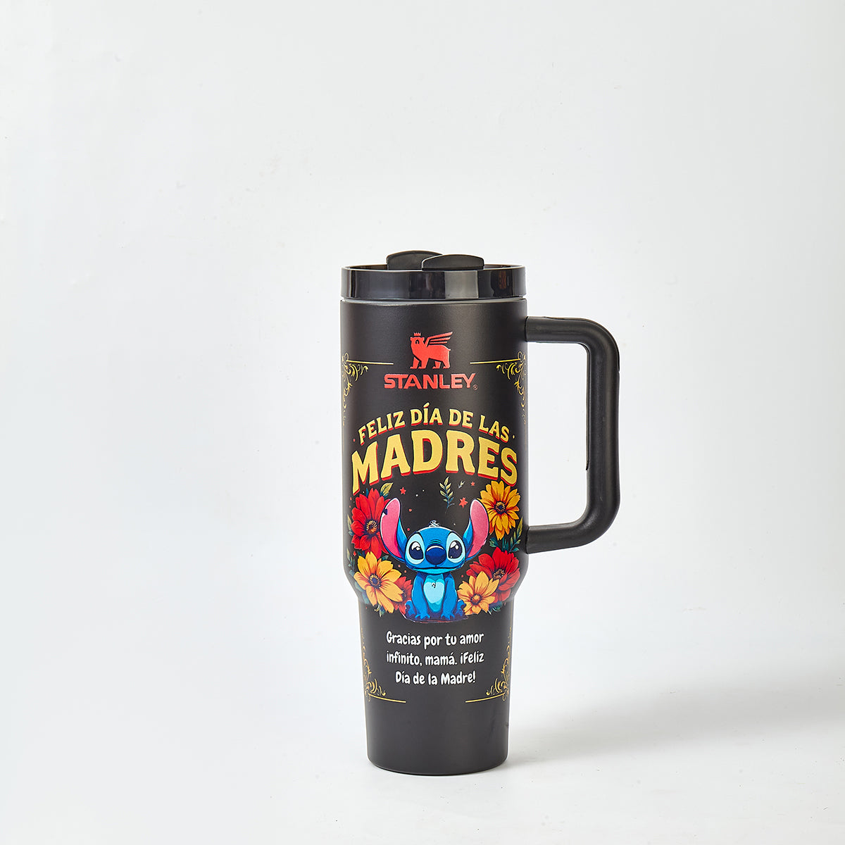 Stanley x Stitch Feliz Día de las Madres 40oz Quencher H2.0 Tumbler – Mother’s Day Limited Edition