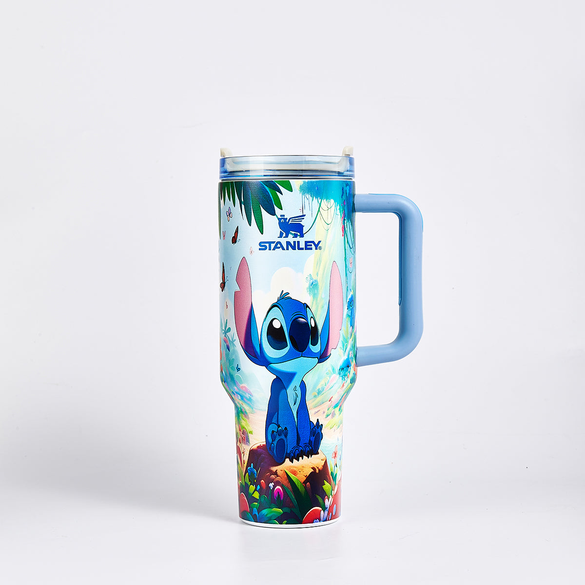 Limited Edition Stanley x Stitch Luminous Quencher H2.0 Tumbler 40oz – Glow-in-the-Dark