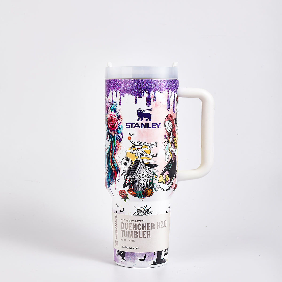 Limited Edition Stanley x Stitch Luminous Quencher H2.0 Tumbler 40oz – Glow-in-the-Dark