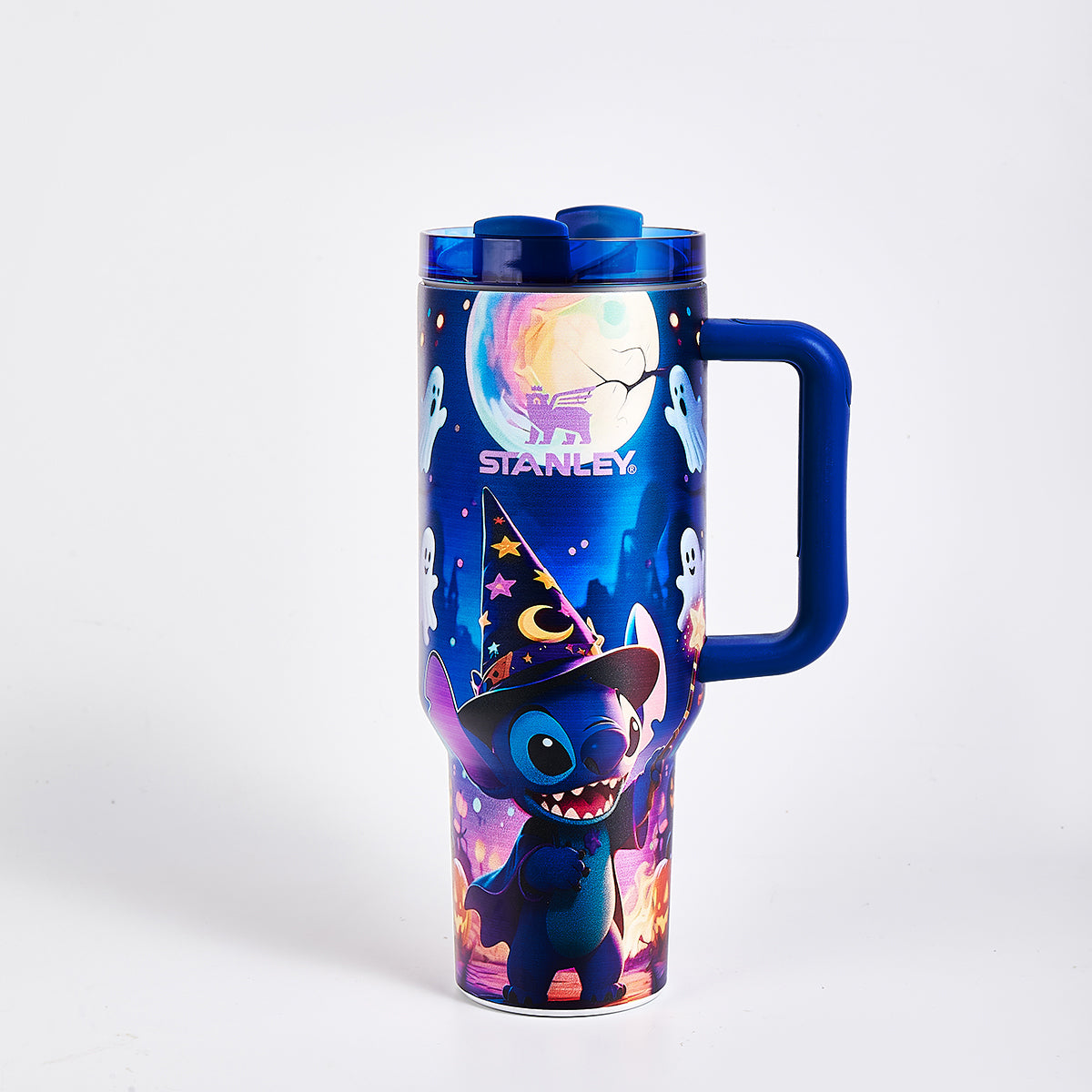 Limited Edition Stanley x Stitch Luminous Quencher H2.0 Tumbler 40oz – Glow-in-the-Dark
