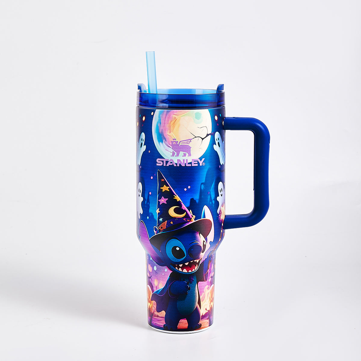 Limited Edition Stanley x Stitch Luminous Quencher H2.0 Tumbler 40oz – Glow-in-the-Dark