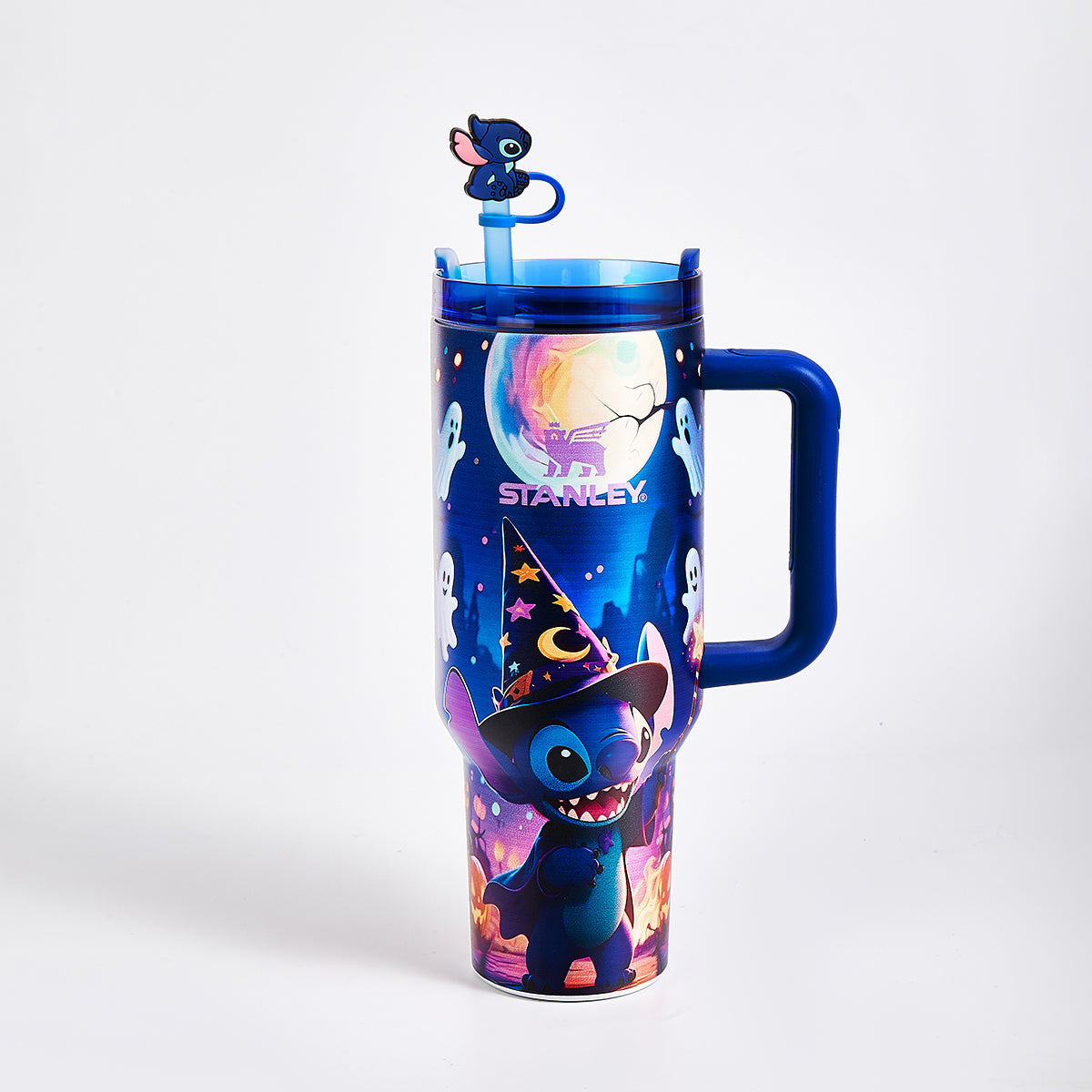 Limited Edition Stanley x Stitch Luminous Quencher H2.0 Tumbler 40oz – Glow-in-the-Dark