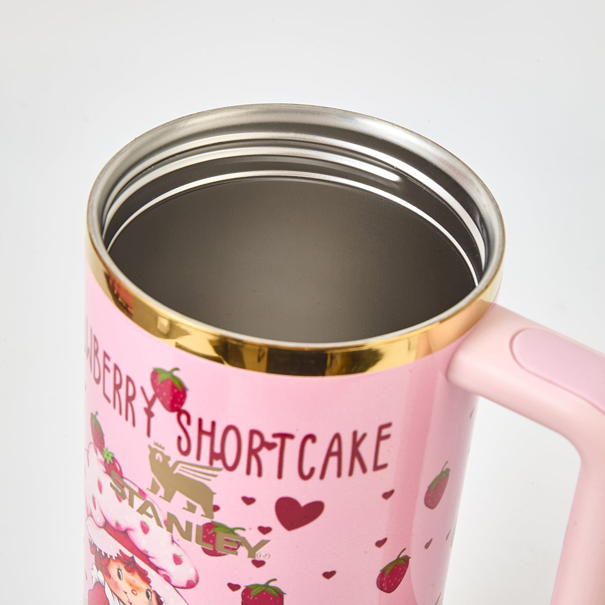 Stanley x Strawberry Shortcake Limited Edition 40oz Quencher H2.0 Tumbler with Strawberry Straw Topper & Gift Box