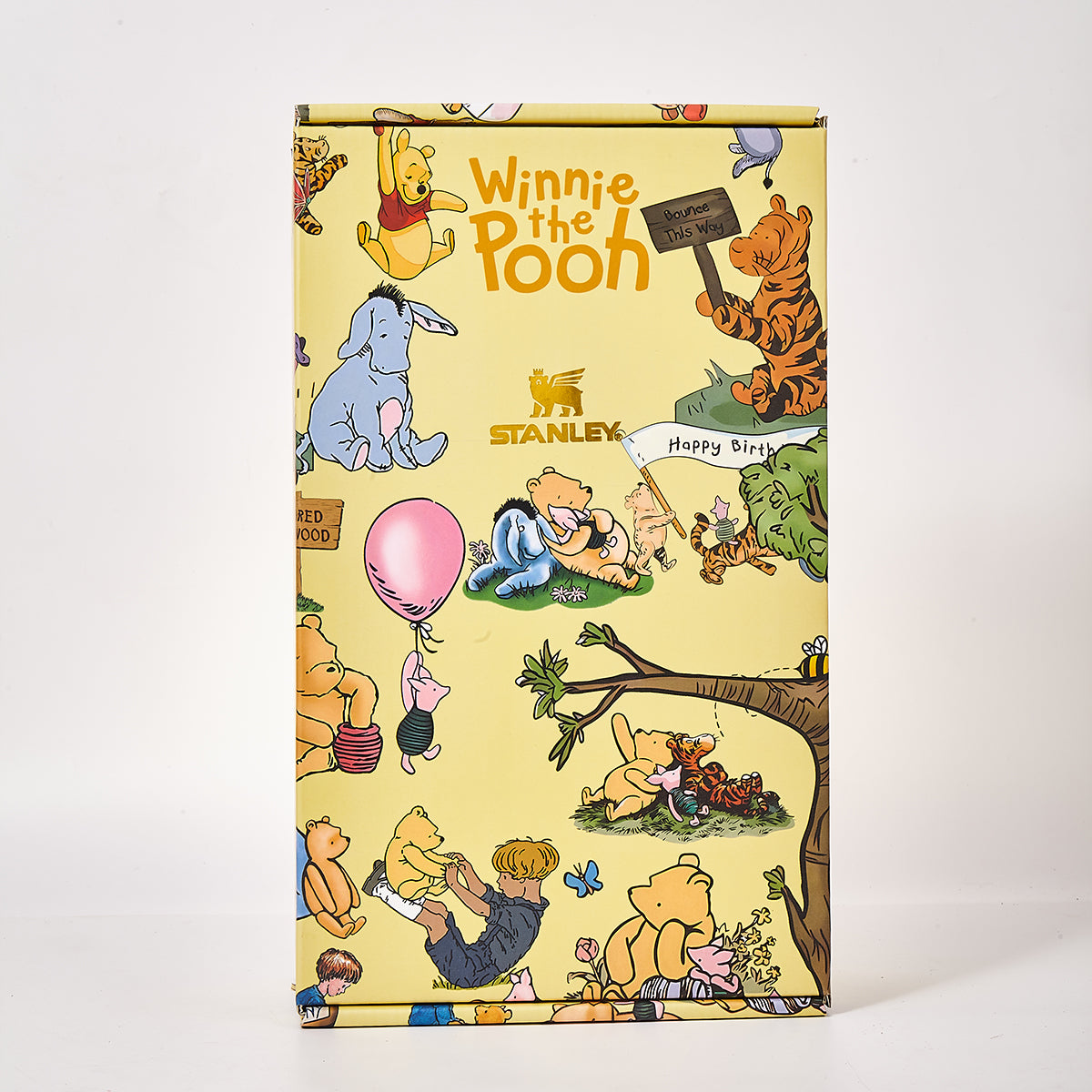 Stanley x Winnie the Pooh Classic Adventure Tumbler | Limited Edition Insulated Travel Cup with Bee Straw Topper