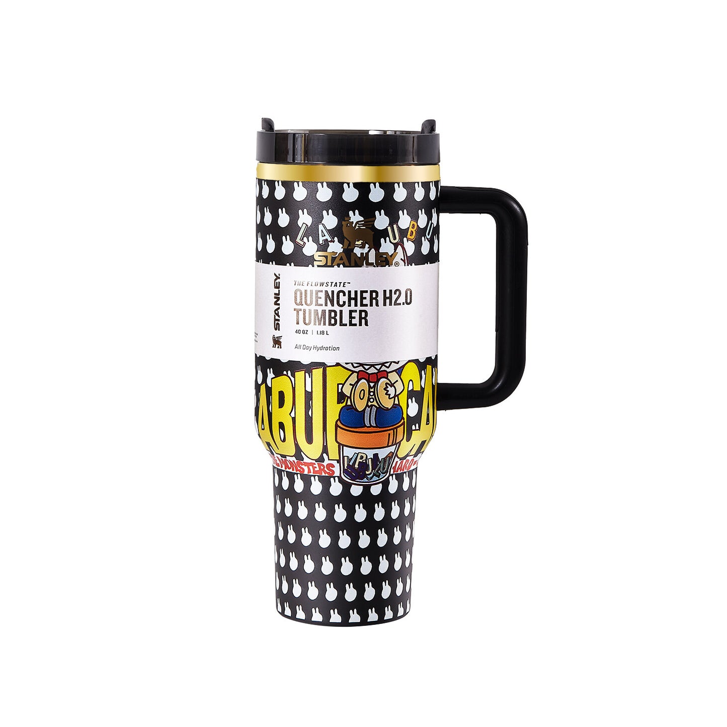 Stanley x Labubu Limited Edition Tumbler Black Quencher