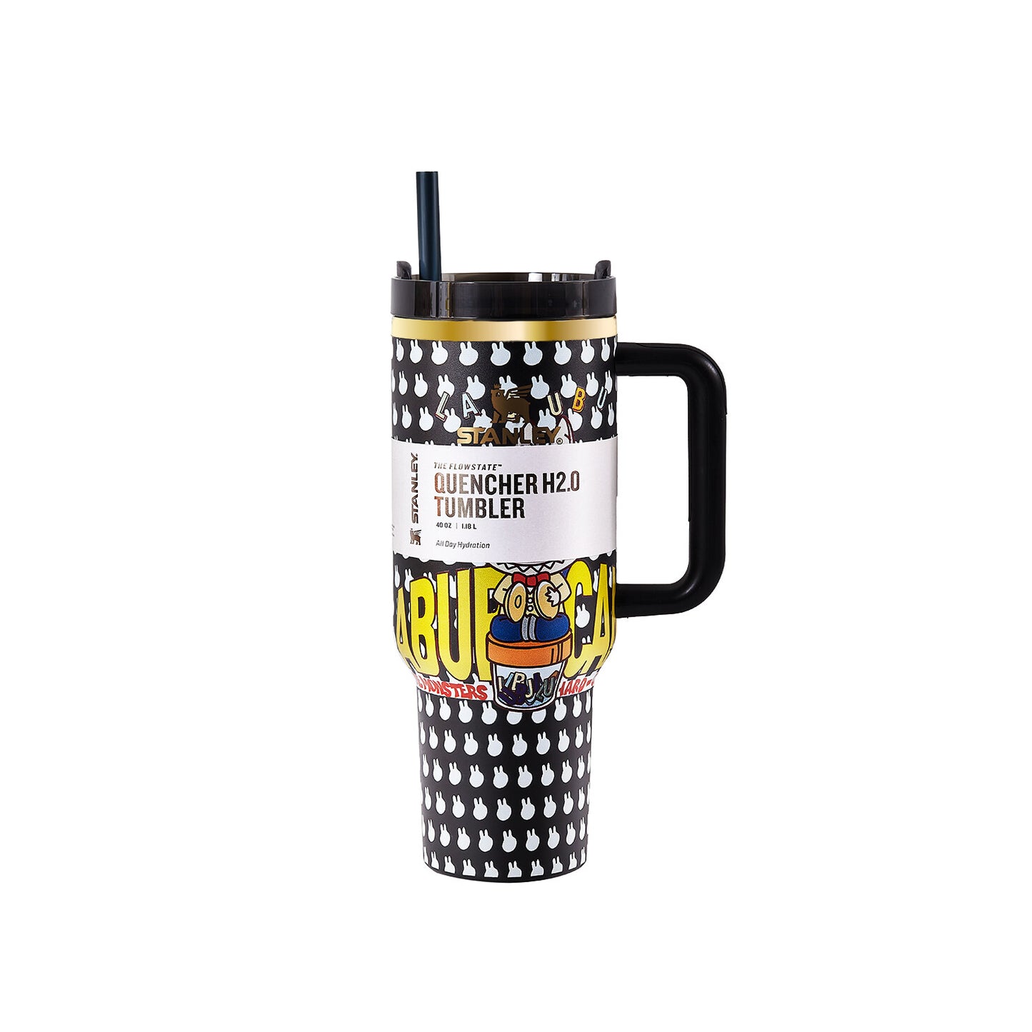 Stanley x Labubu Limited Edition Tumbler Black Quencher