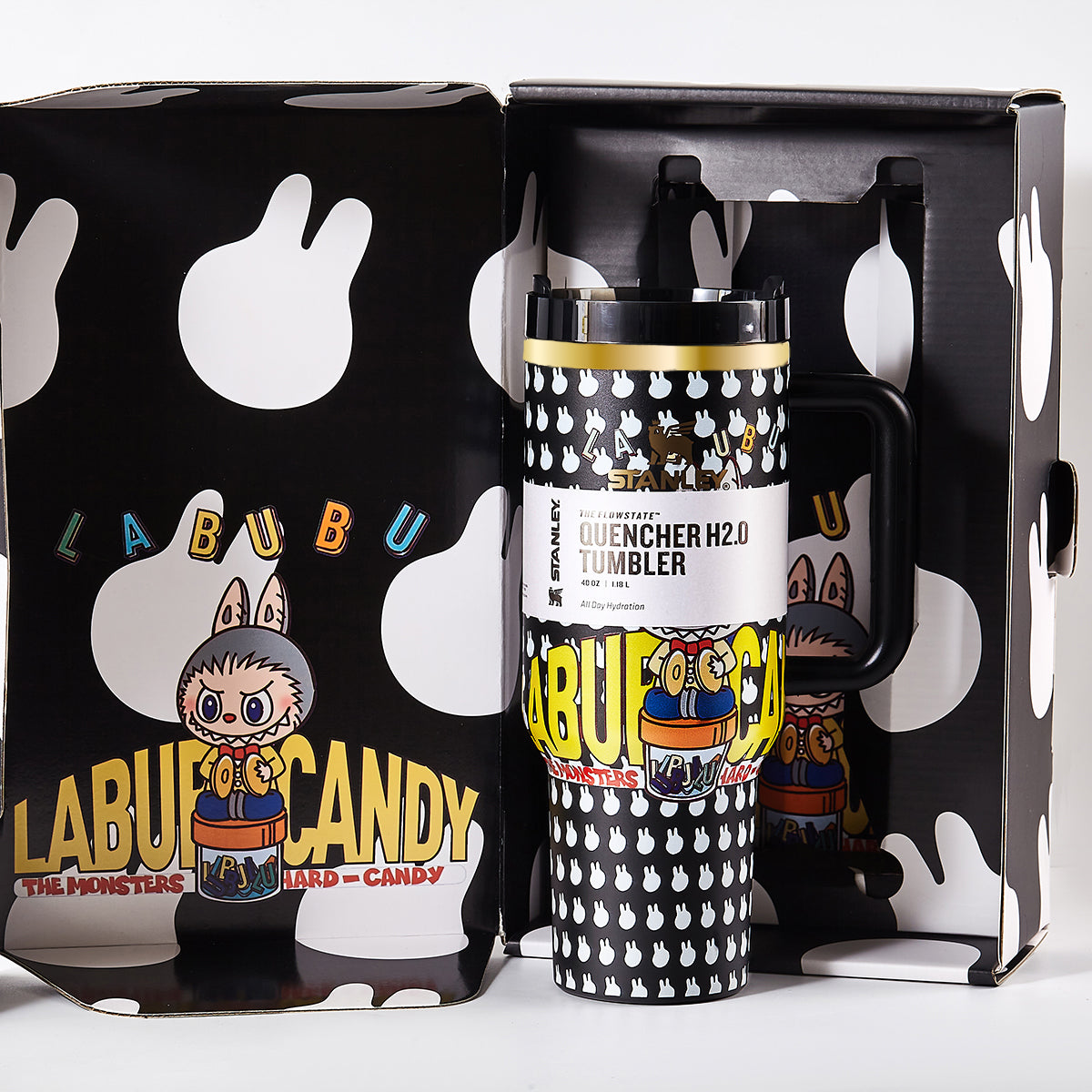 Stanley x Labubu Limited Edition Tumbler Black Quencher