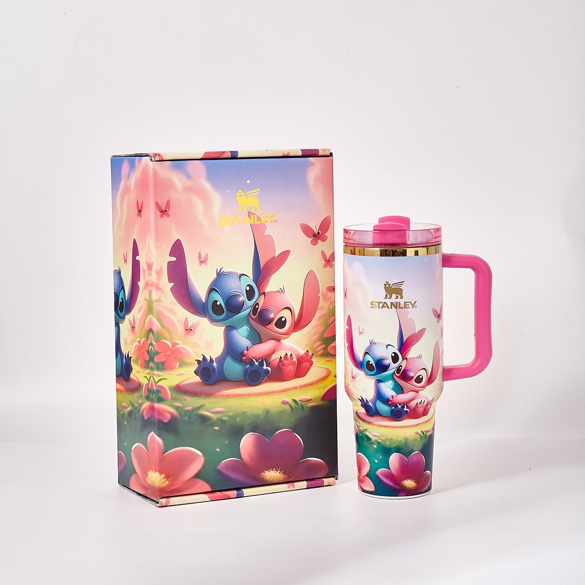 Stanley x Stitch & Angel's Love Garden Tumbler – Limited Edition