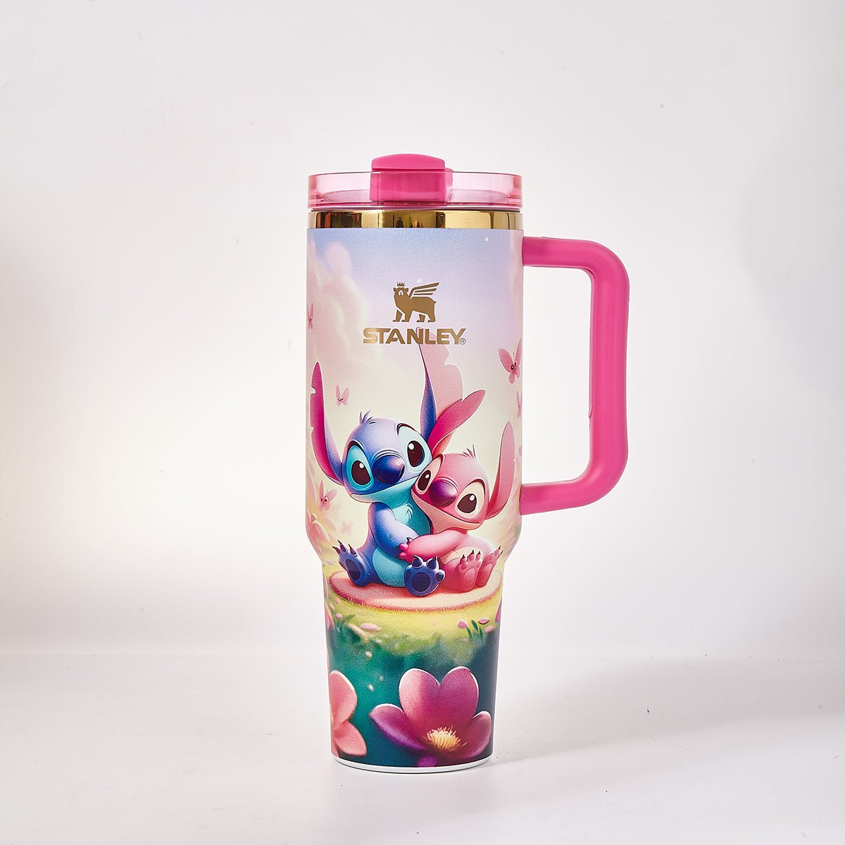 Stanley x Stitch & Angel's Love Garden Tumbler – Limited Edition