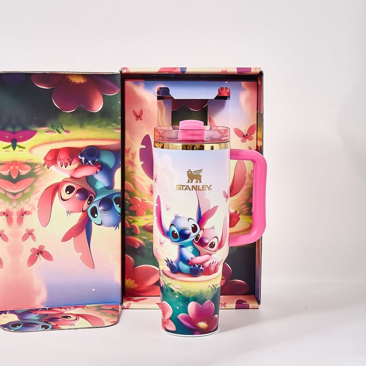 Stanley x Stitch & Angel's Love Garden Tumbler – Limited Edition
