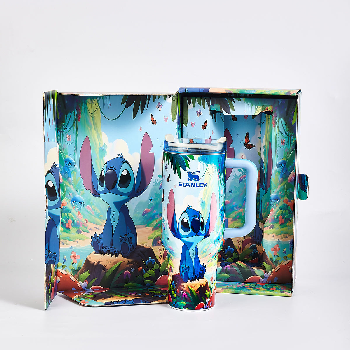 Stanley x Stitch Limited Edition Luminous Tumbler Blue Quencher