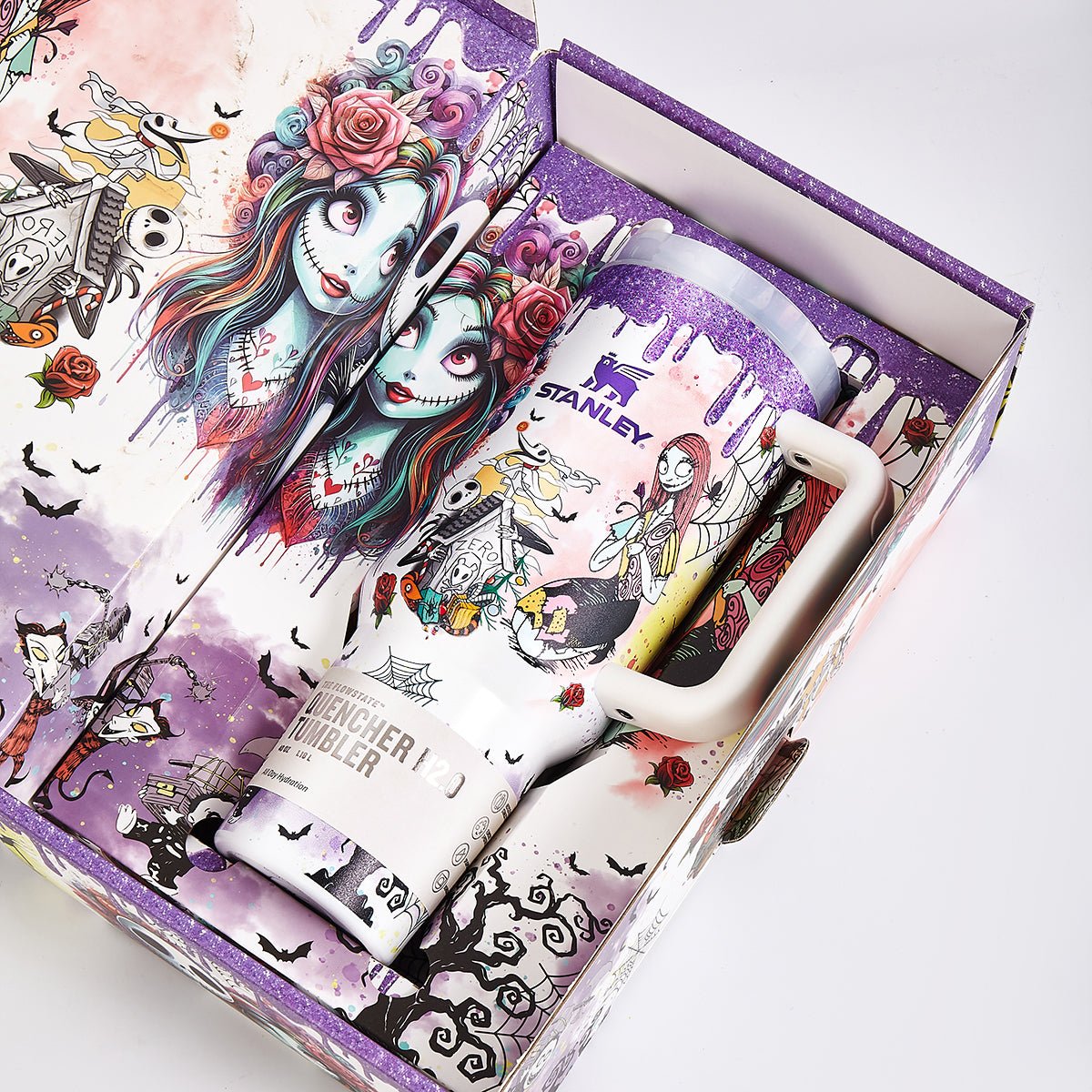 Stanley x Stitch Limited Edition Luminous Tumbler Purple Quencher - 0cm