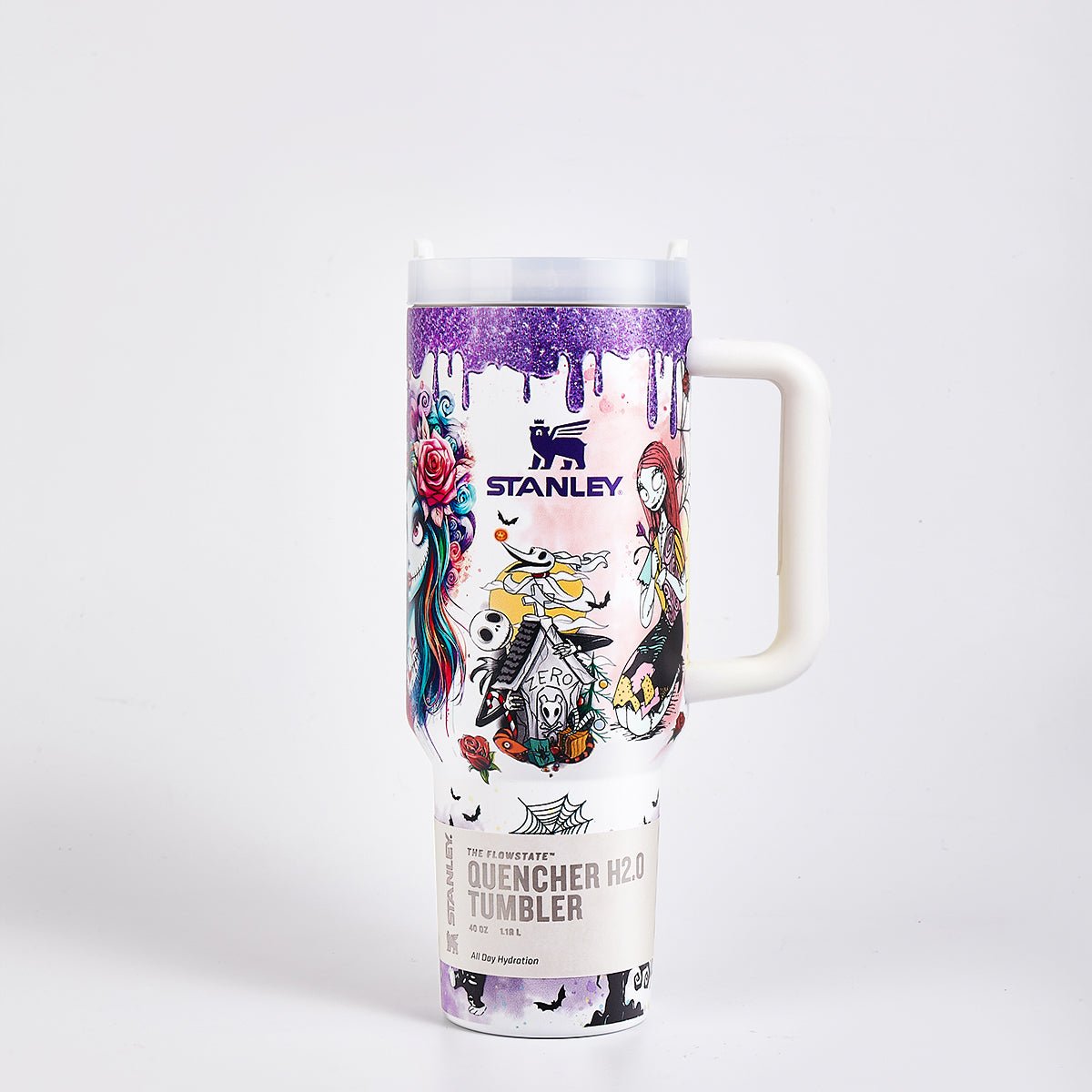 Stanley x Stitch Limited Edition Luminous Tumbler Purple Quencher - 0cm