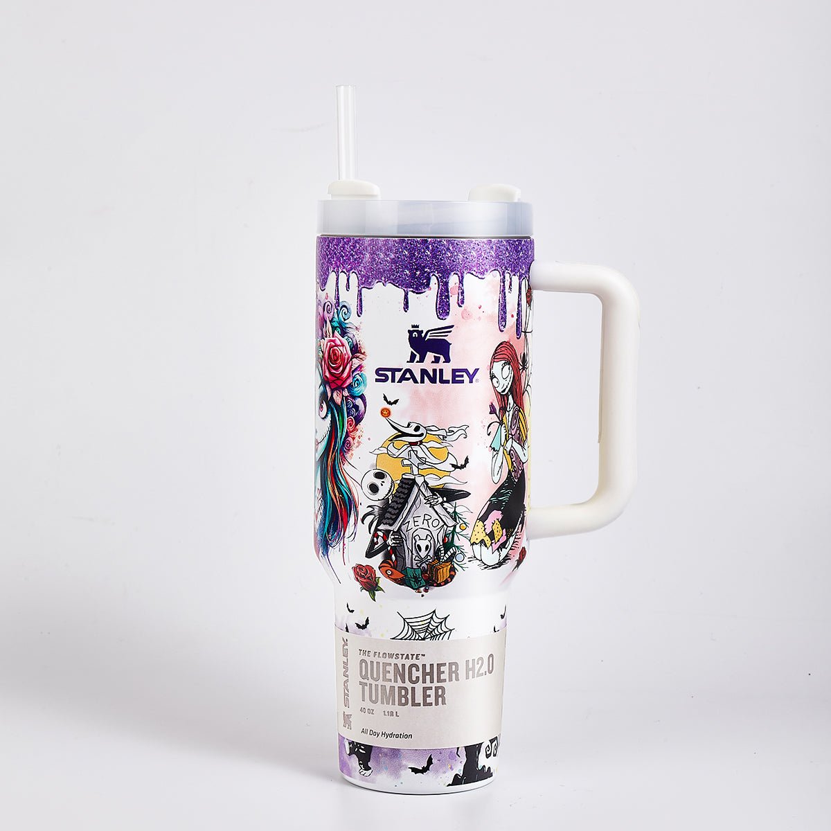Stanley x Stitch Limited Edition Luminous Tumbler Purple Quencher - 0cm