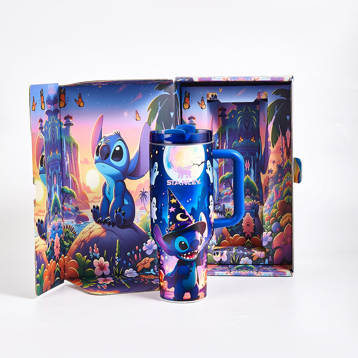 Stanley x Stitch Limited Edition Luminous Tumbler Sapphire Quencher