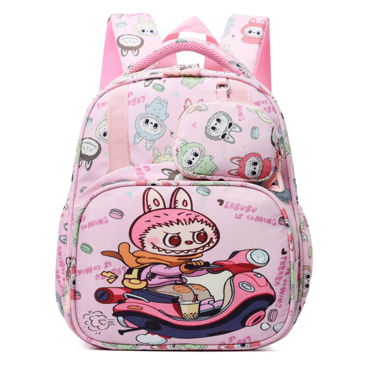 Stay With Me Labubu Kids Backpack
