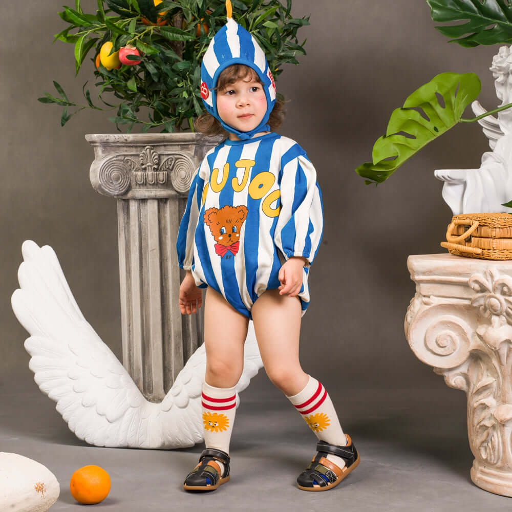 Step Up Pre - walker First Leather Sandals - 0cm