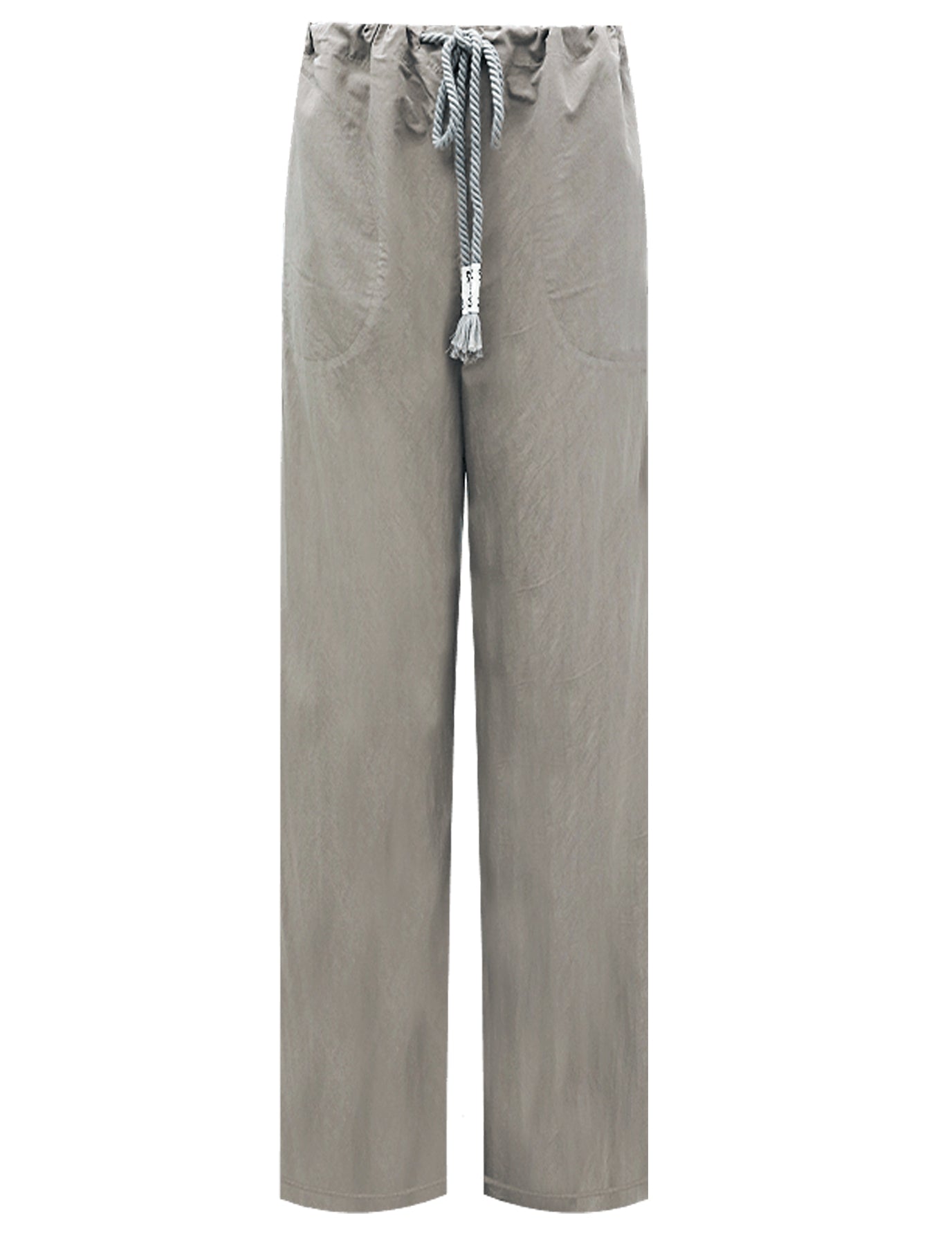 straight leg drawstring casual lounge pants all grey 4