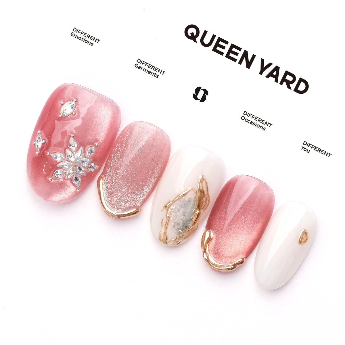 Strawberry Sweetheart Press-On Nails