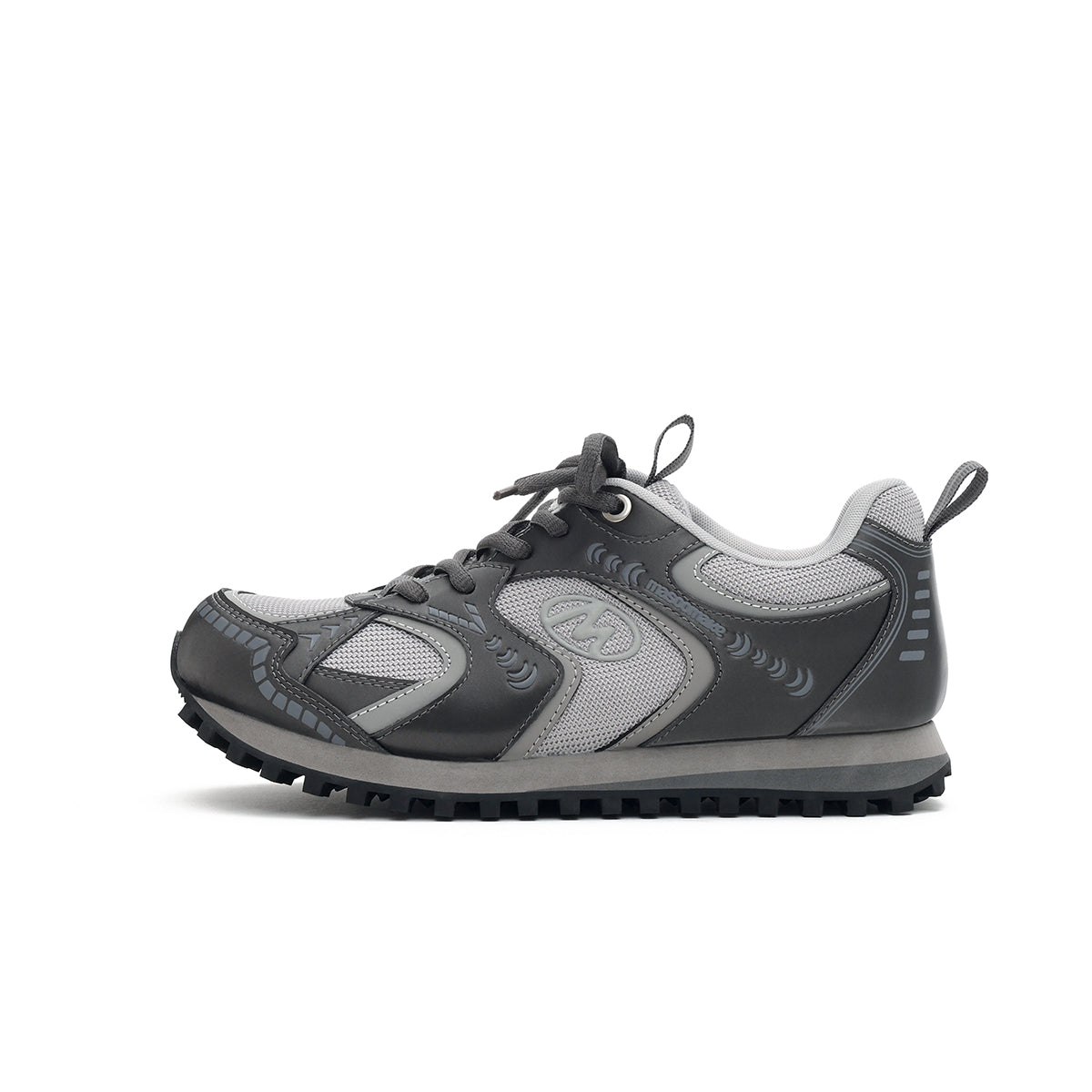 stylish breathable flat running shoes all charcoal 1