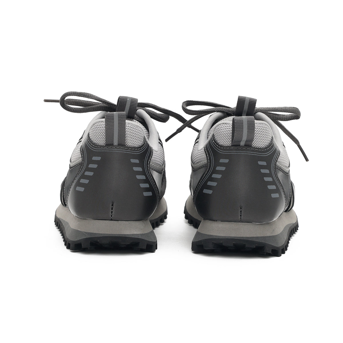 stylish breathable flat running shoes all charcoal 4