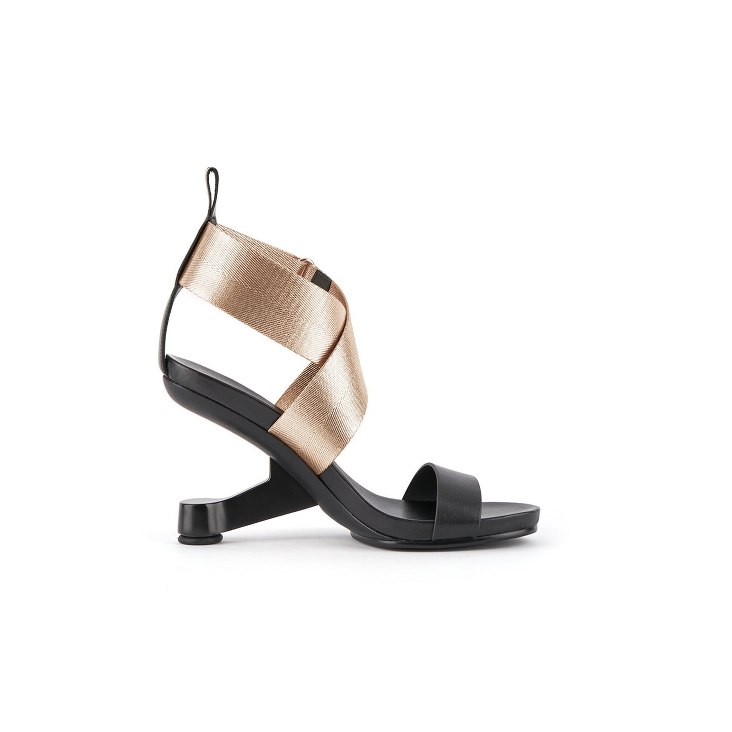 stylish intertwined ankle strap sandals all apricot 3