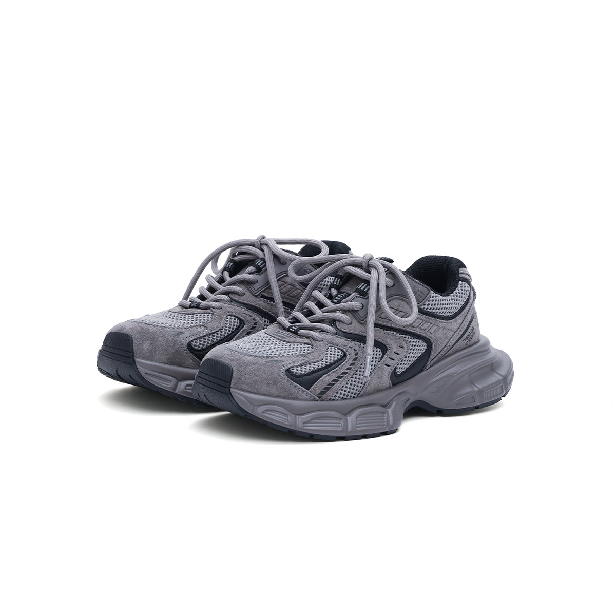 stylish lightweight grey running shoes all grey 2