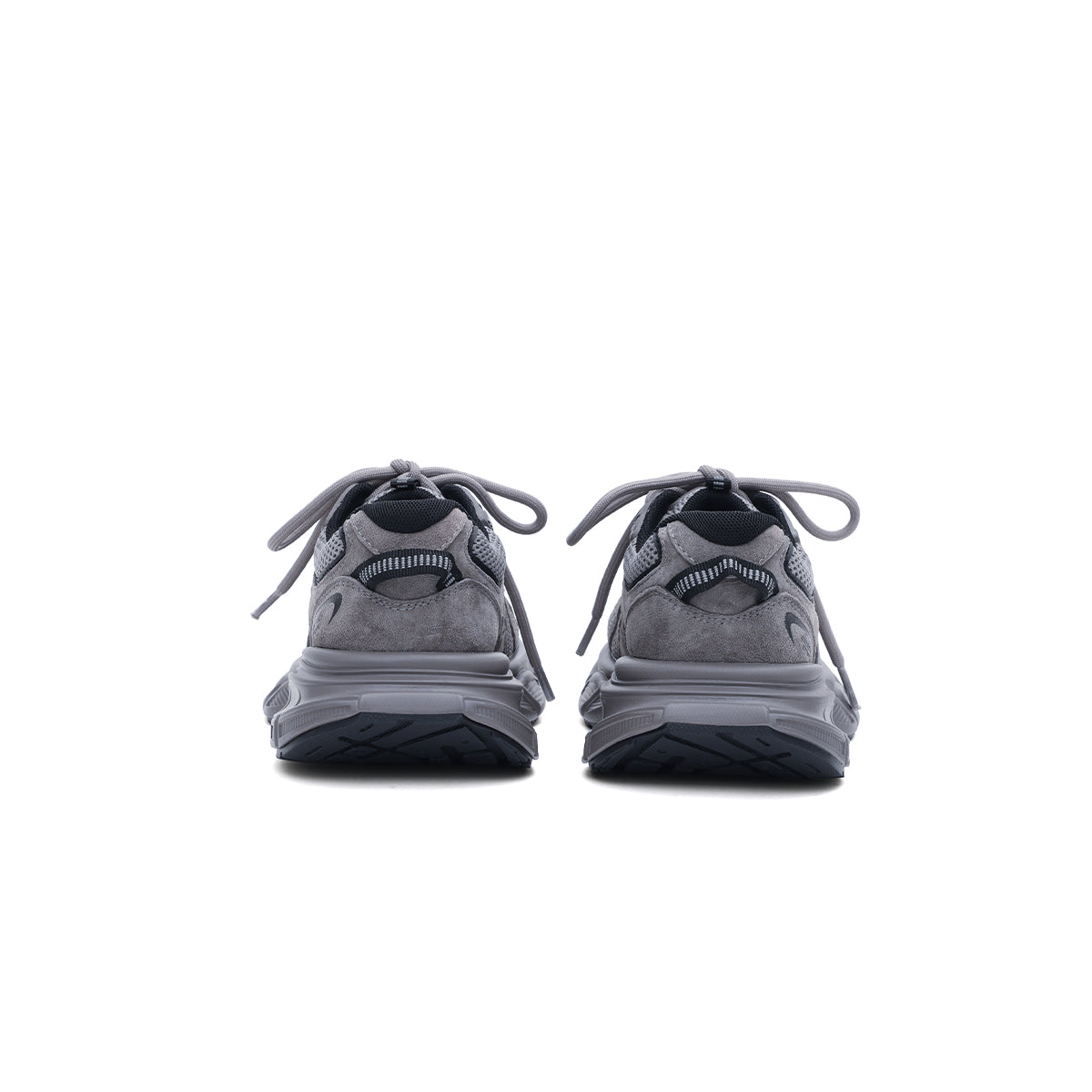 stylish lightweight grey running shoes all grey 3